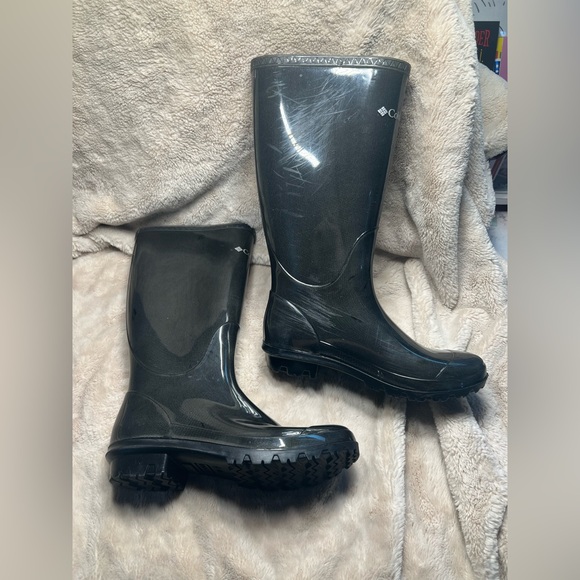 Columbia womens rain boots size 7 - Picture 1 of 4